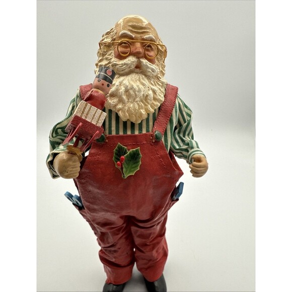 Vtg 1987 Possible Dreams Clothtique Santa Carpenter 713033 Christmas Figurine - Picture 11 of 15